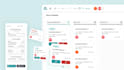 design your plataform saas web app modern and clean