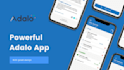 build a well designed and powerful adalo app for you