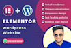 design, redesign, revamp, duplicate or ruplicate website with elementor