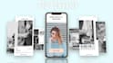 create a stylish mobile app promo video