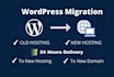 migrate, transfer, or backup on your wordpress site