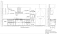 provide kitchen cabinetry 2d drawing