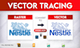 turn your images into vector, professional vector tracing, raster to vector