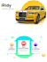 develop taxi app like uber and careem for android and ios