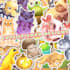 design cute stickers, sticker sheets, animals and objects
