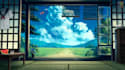 draw anime, game, and visual novel background
