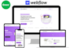 develop and design your webflow website