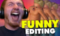 do funny chaotic meme style editing for your gaming video