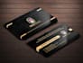 outstanding modern business card and visiting card design