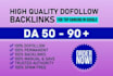 build high quality dofollow backlinks seo link building
