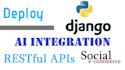 create high performance social ecommerce solutions with django restful apis