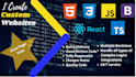 do your web development with react HTML CSS api integration