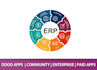 develop an advance erp software or a website using odoo