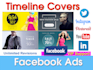 design social media cover and header