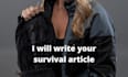 write a survival article for your blog