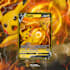 make unique nft crypto art card game card along with pokemon