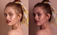 do model retouch and skin color correction