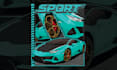 draw amazing vector illustration of car