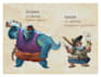 draw expressive cartoon characters