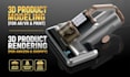 do 3d product modeling with photorealistic 3d product image render