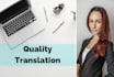 make a quality translation of any document