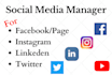 be your social media manager