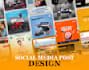 design engaging ad banner, image ads, restaurants post and attractive fb cover