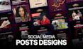 create high converting image ads banners and social media graphics for business