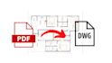 convert pdf to dwg and dxf autocad