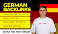 do german backlinks for deutsche SEO with guarantee