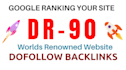 create 400 DR 50 manual SEO dofollow link building backlinks