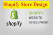 design and develop your shopify store