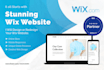 design wix landing page, wix ecommerce website, wix developer