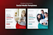 create social media post , canva templates for your brand