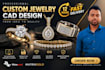 design engagement ring and wedding band cad for jewelry production