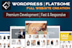 use flatsome theme to develop ecommerce website