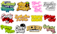 design custom hand drawn typography lettering text for t shirt script font logo