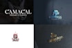 design a creative and premium logo like this