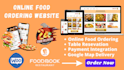 design online restaurant booking website