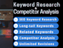 do keyword  research and competitor analysis