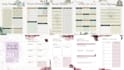 design high quality custom printable planners, menu, poster