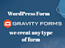 creat any simple or complex or advance gravity form