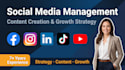 be your social media manager and content creator