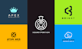 design modern minimalist business logo in 24hr