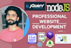 develop professional responsive and user friendly websites