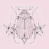 create modern insect tatoo design