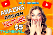 do the best youtube thumbnails in 3 hours