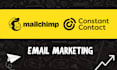 help you with mailchimp and constant contact