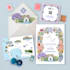design a custom wedding stationery suite, save the date, rsvp, menu, invite