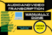 transcribe audio and video transcription for podcast
